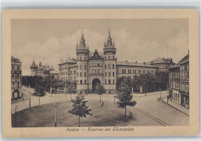 AACHEN NRW Kaserne Elsassplatz