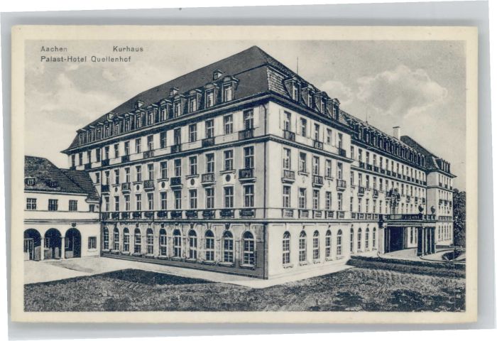 AACHEN NRW Kurhaus Palast Hotel Quellenhof