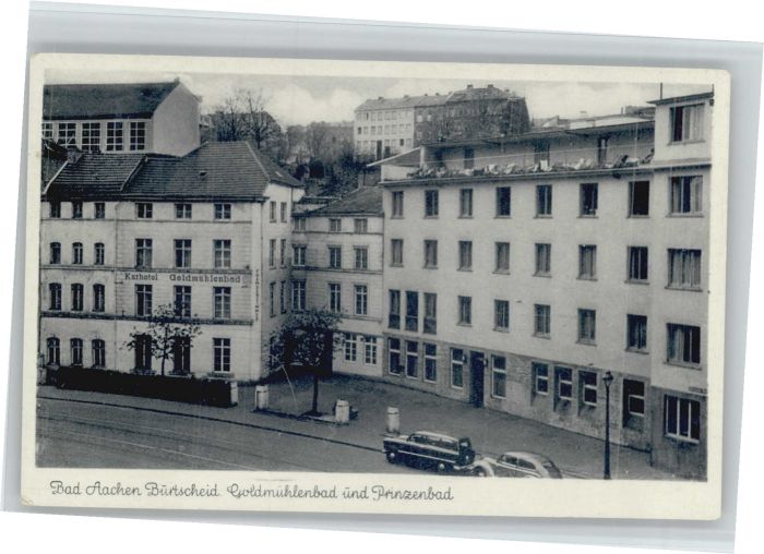 Burtscheid Aachen Goldmühlenbad Prinzenbad
