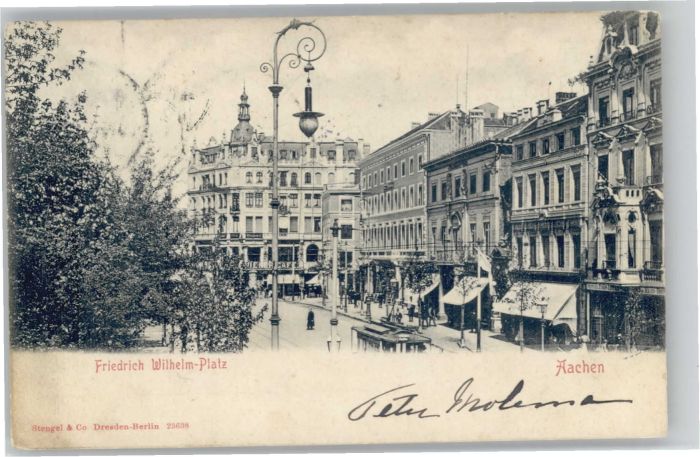 AACHEN NRW Friedrich Wilhelm Platz