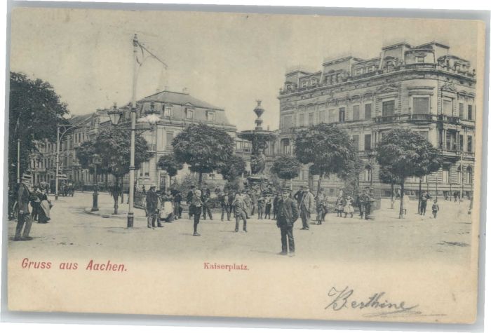 AACHEN NRW Kaiserplatz