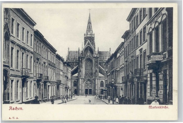 AACHEN NRW Marienkirche