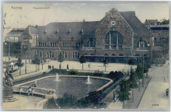 AACHEN NRW Hauptbahnhof