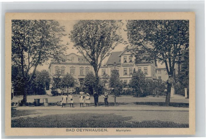 Bad Oeynhausen Marktplatz Deutsches Heim
