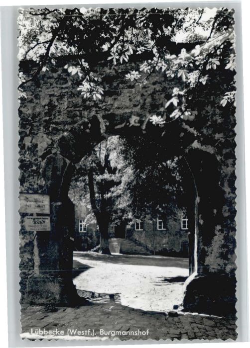 Luebbecke Westfalen Lübbecke Burgmannshof