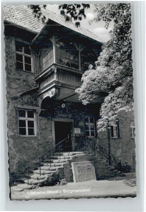 Luebbecke Westfalen Lübbecke Burgmannshof