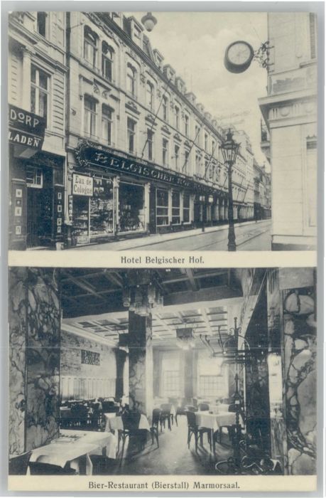 Koeln rand Hotel Belgischer Hof