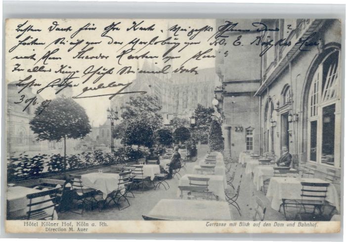 Koeln Rhein Köln Hotel Kölner Hof x