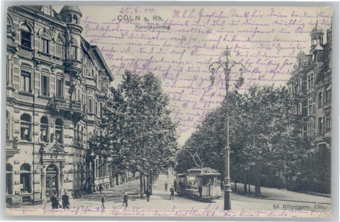 Koeln Rhein Köln Karolingerring