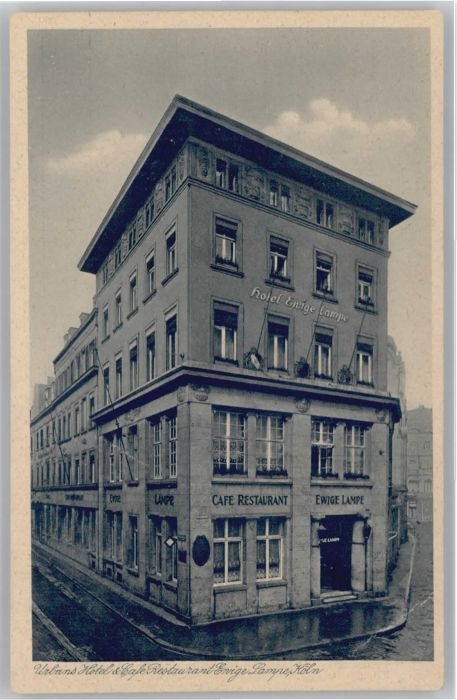 Koeln Rhein Köln Hotel Ewige Lampe