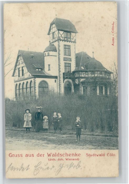 Koeln Rhein Köln Waldschenke