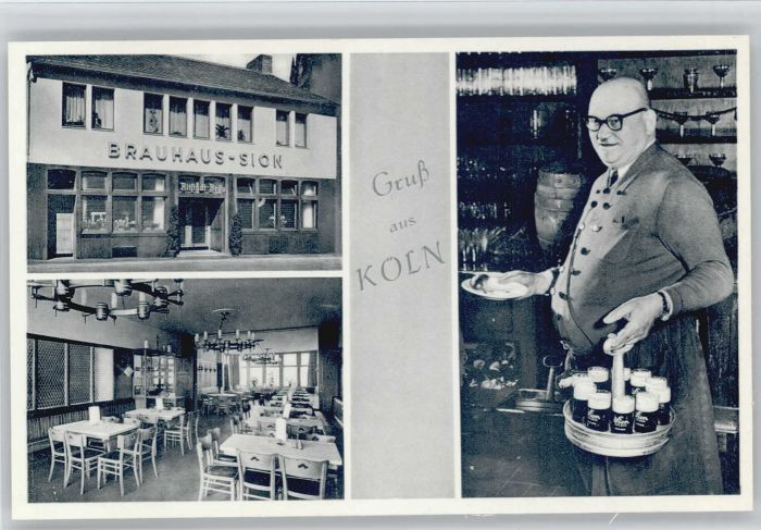 Koeln Rhein Köln Brauhaus Sion