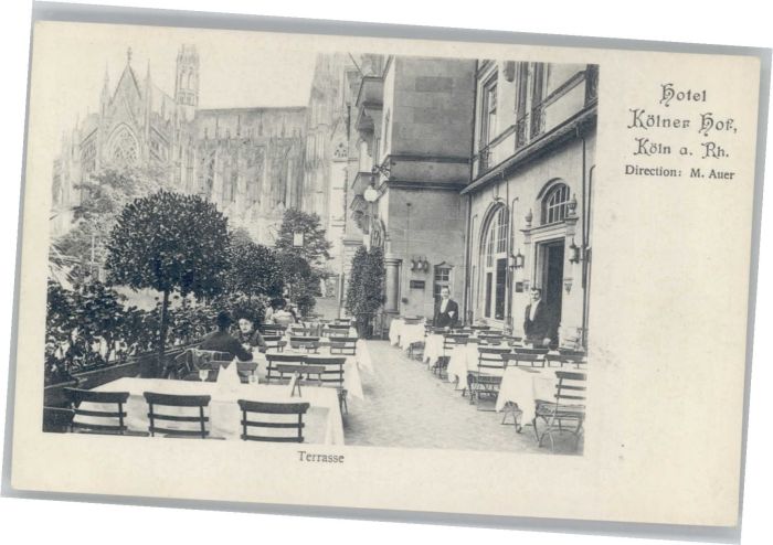 Koeln Rhein Köln Hotel Kölner Hof *