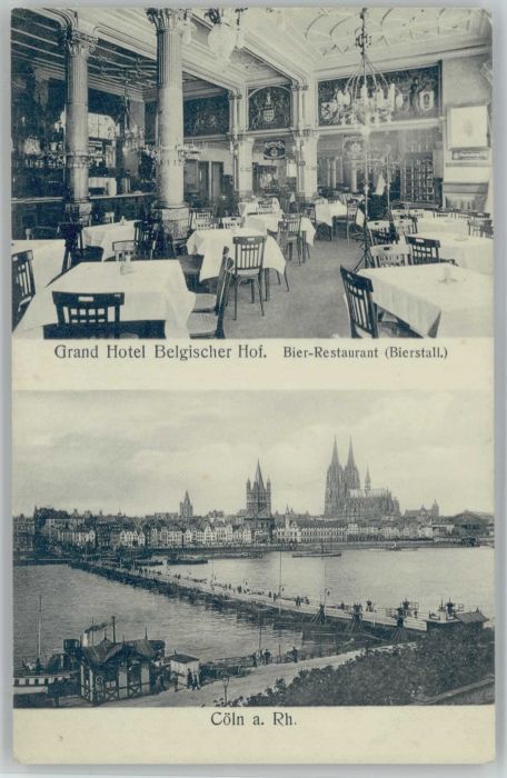 Koeln Rhein Köln Grand Hotel Belgischer Hof