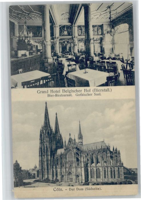 Koeln Rhein Köln Grand Hotel Belgischer Hof