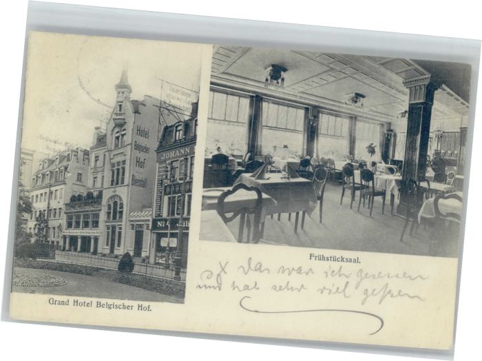 Koeln Rhein Köln Grand Hotel Belgischer Hof