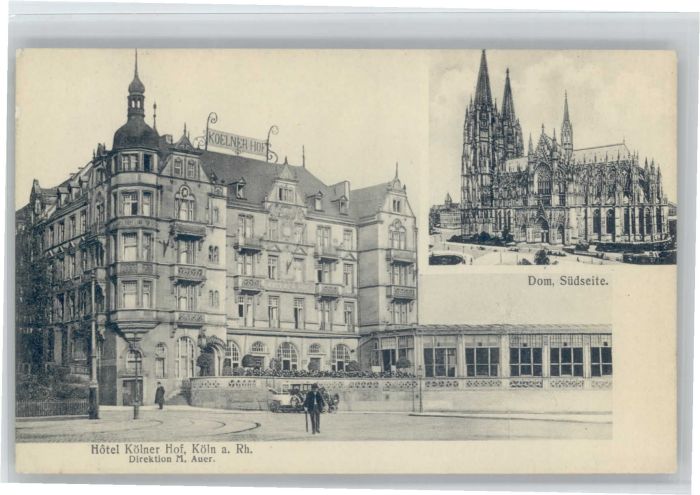 Koeln Rhein Köln Hotel Kölner Hof x