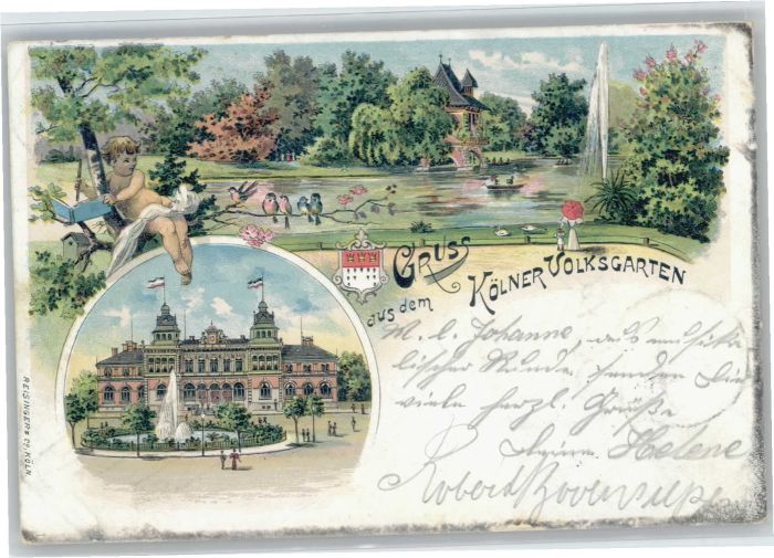 Koeln Rhein Köln Volksgarten