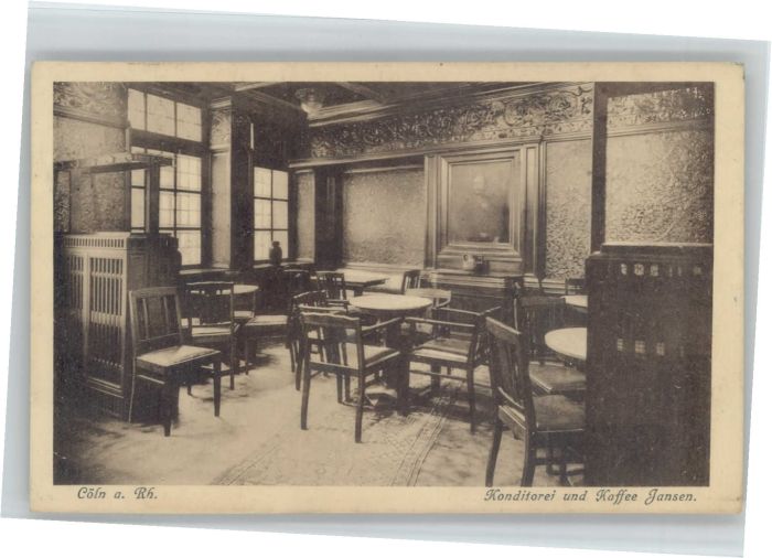 Koeln Rhein Köln Konditorei Cafe Jansen