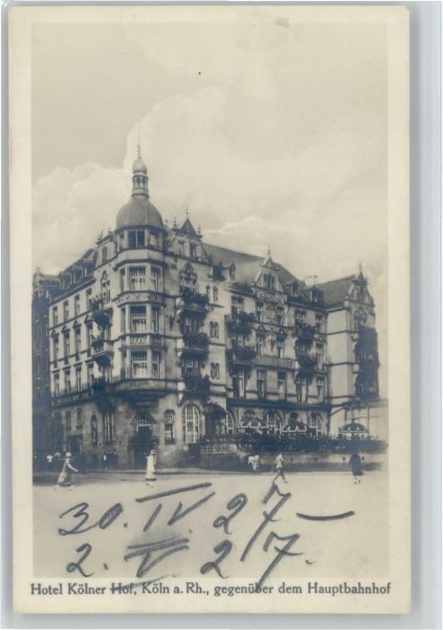 Koeln Rhein Köln Hotel Kölner Hof *