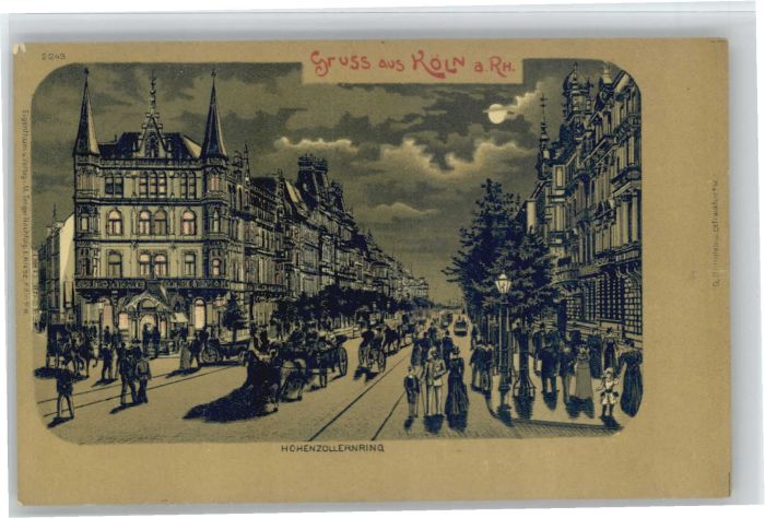 Koeln Rhein Köln Hohenzollernring