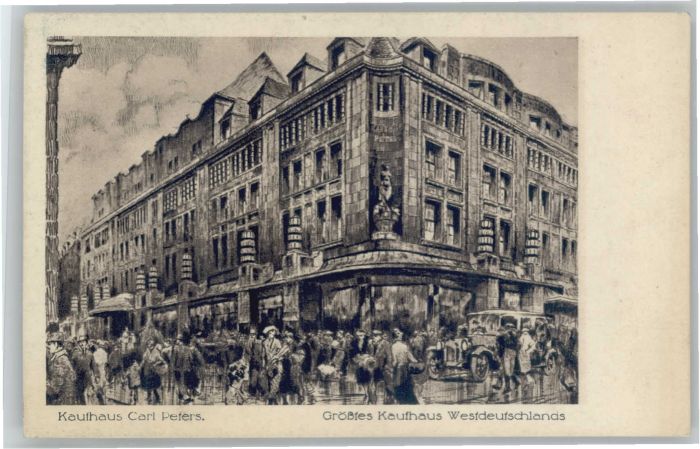 Koeln Rhein Köln Kaufhaus Carl Peters