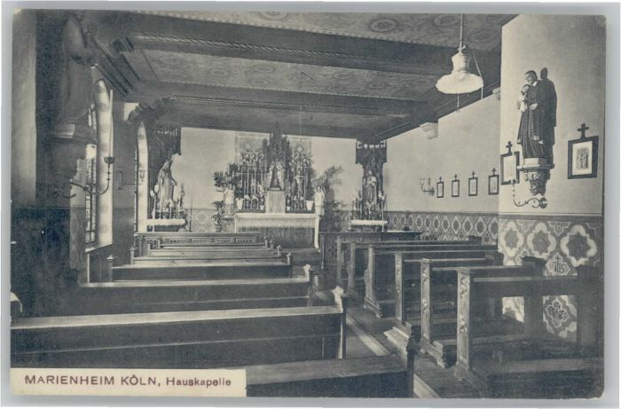 Koeln Rhein Köln Marienheim Kapelle