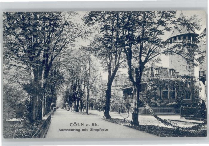 Koeln Rhein Köln Ulrepforte Sachsenring