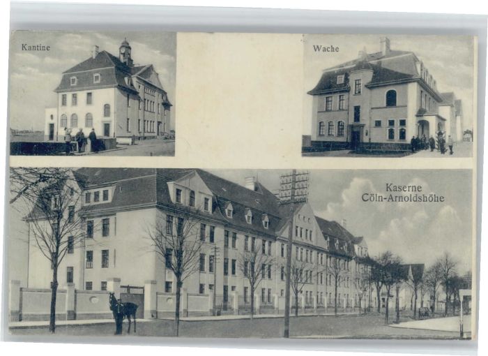 Koeln Rhein Köln Arnoldshöhe Kaserne x