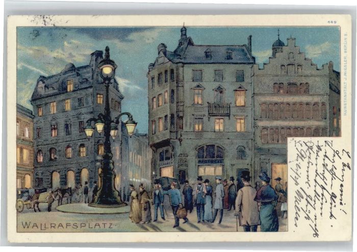 Koeln Rhein Köln Wallrafsplatz