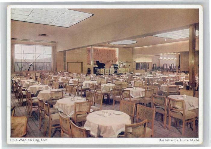 Koeln Rhein Köln Cafe Wien am Ring