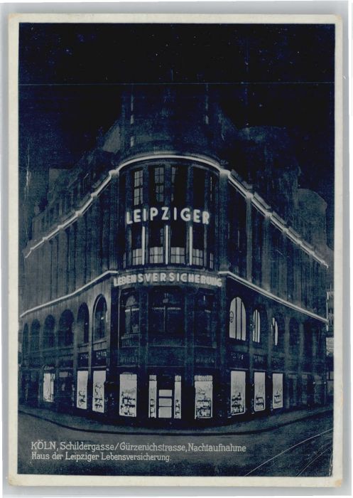 Koeln Rhein Köln Schildergasse Gürzenichstrasse Lei