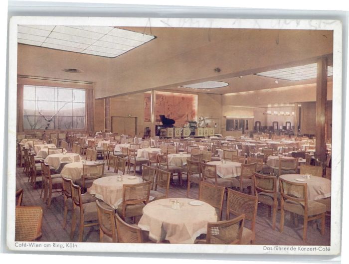 Koeln Rhein Köln Cafe Wien am Ring