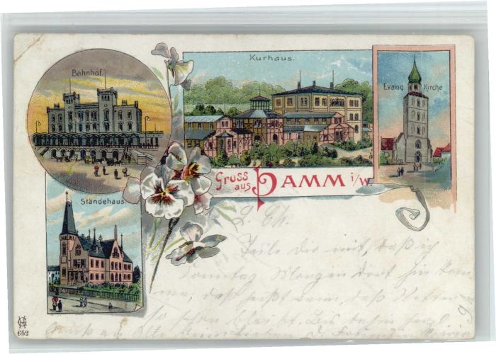 Hamm Westfalen Bahnhof Ständehaus Kurhaus