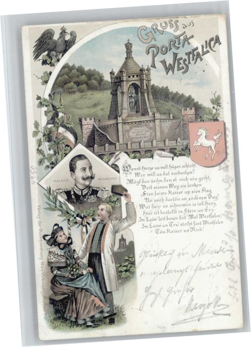 Porta Westfalica Tracht Gedicht