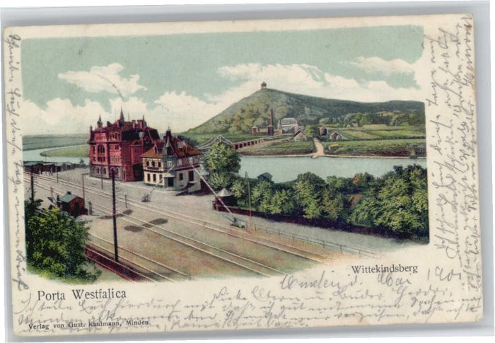 Porta Westfalica Wittekindsberg Bahnhof