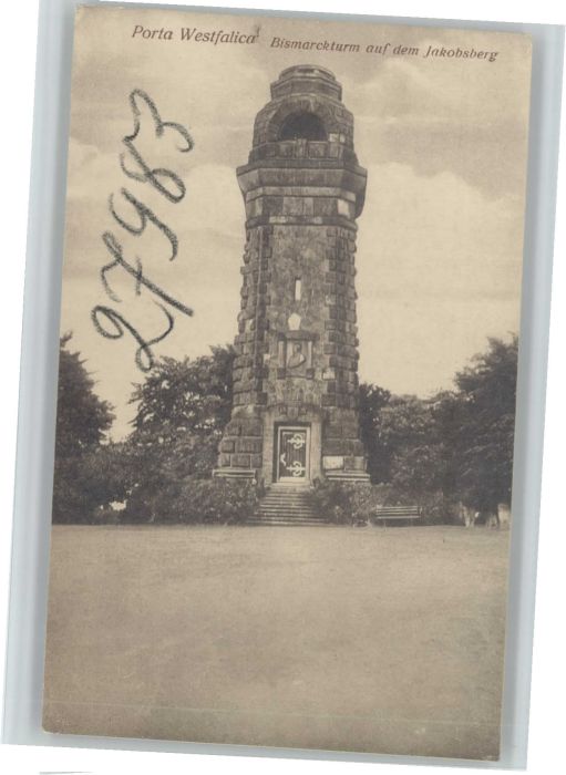 Porta Westfalica Bismarckturm Jakobsberg