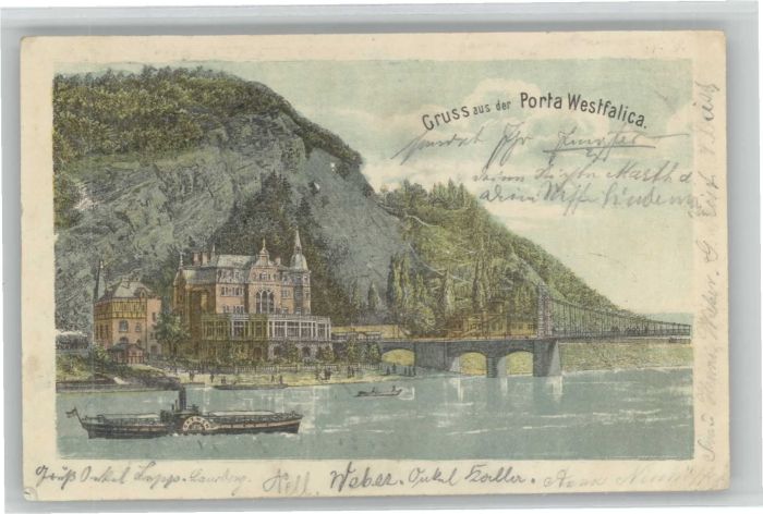 Porta Westfalica Dampfer Bremen