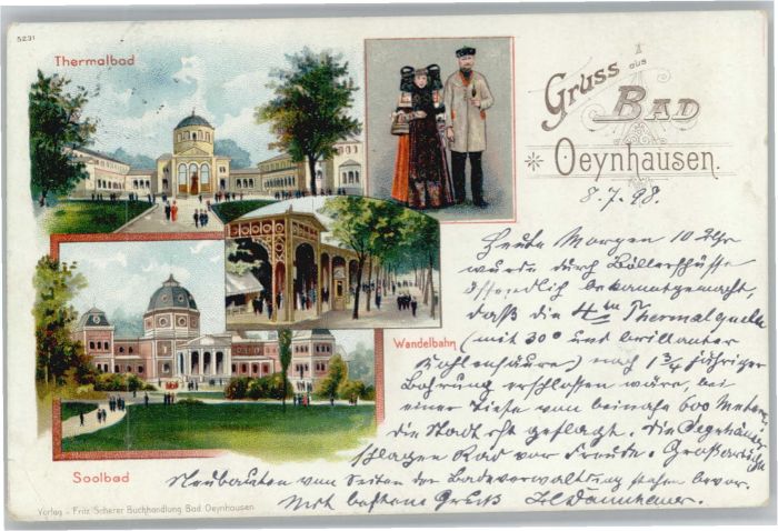 Bad Oeynhausen Tracht Thermalbad Soolbad Wandelbahn