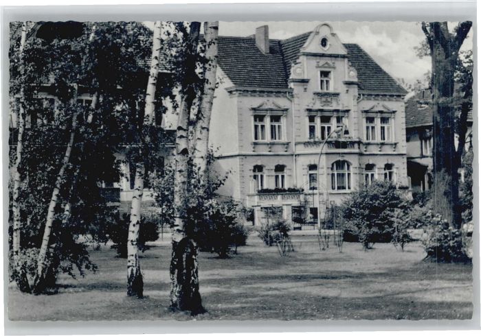 Bad Oeynhausen Pension Friedrichsruh