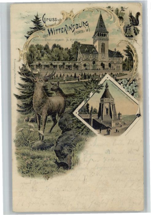 Porta Westfalica Hotel Pension Wittekindsburg