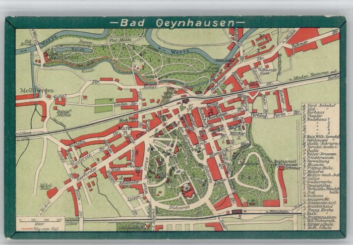 Bad Oeynhausen Stadtplan