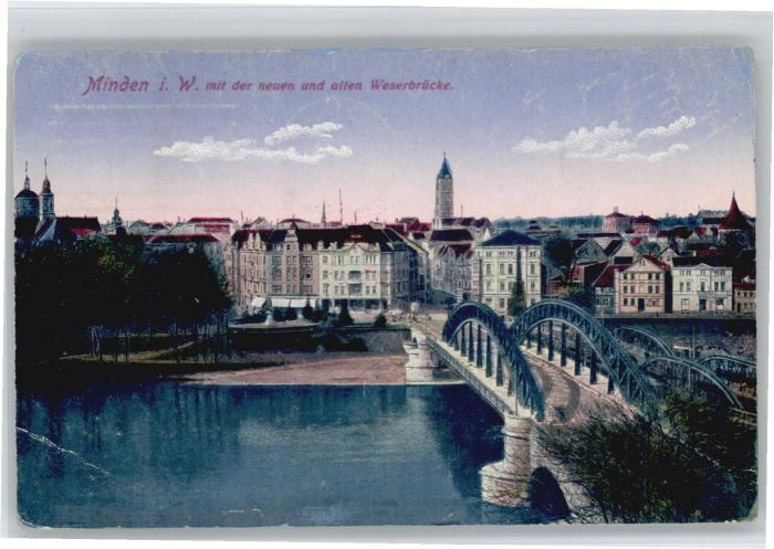 Minden Westfalen Minden Weserbrücke
