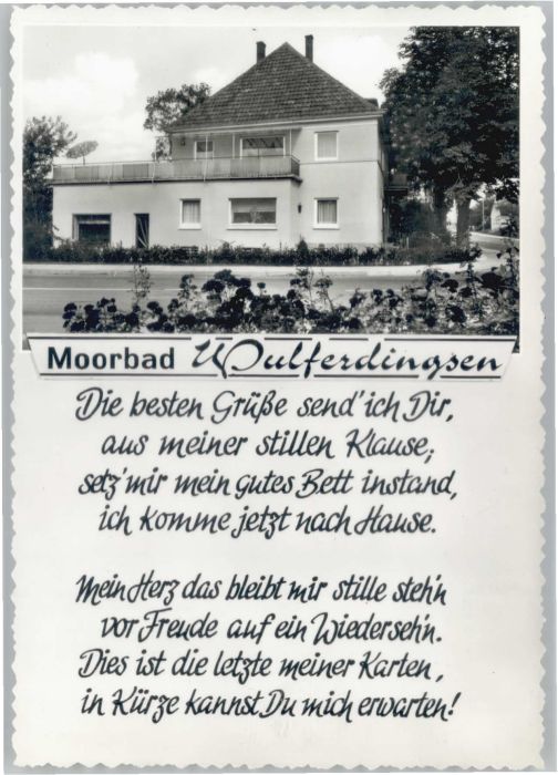 Wulferdingsen Gedicht Moorbad