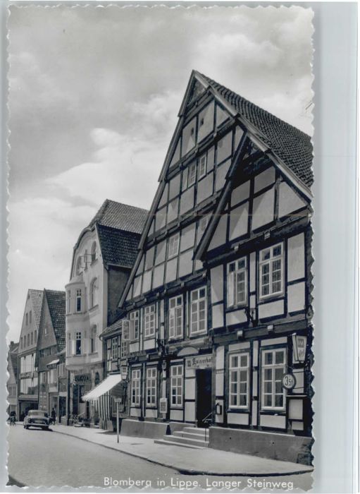 Blomberg Lippe Langer Steinweg