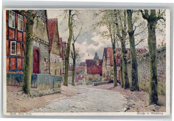 Blomberg Lippe Künstler Max Fritz