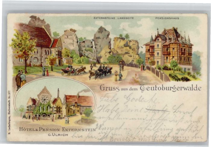 Externsteine Hotel Pension Externstein