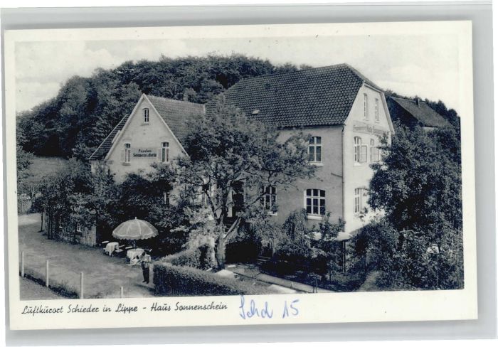 Schieder Haus Sonnenschein