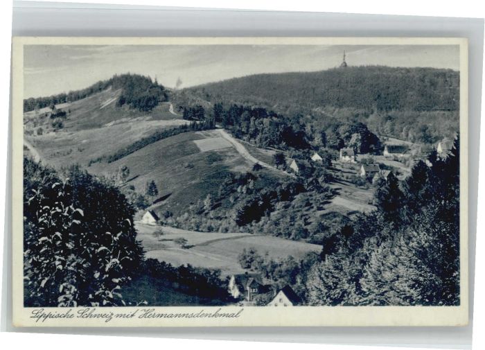 Detmold [Stempelabschalg] Hermanns Denkmal