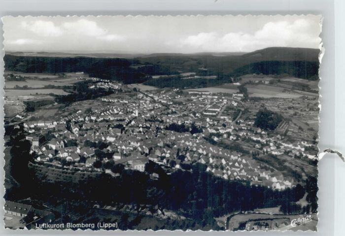 Blomberg Lippe Fliegeraufnahme